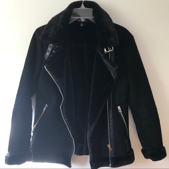 loop jacket topshop